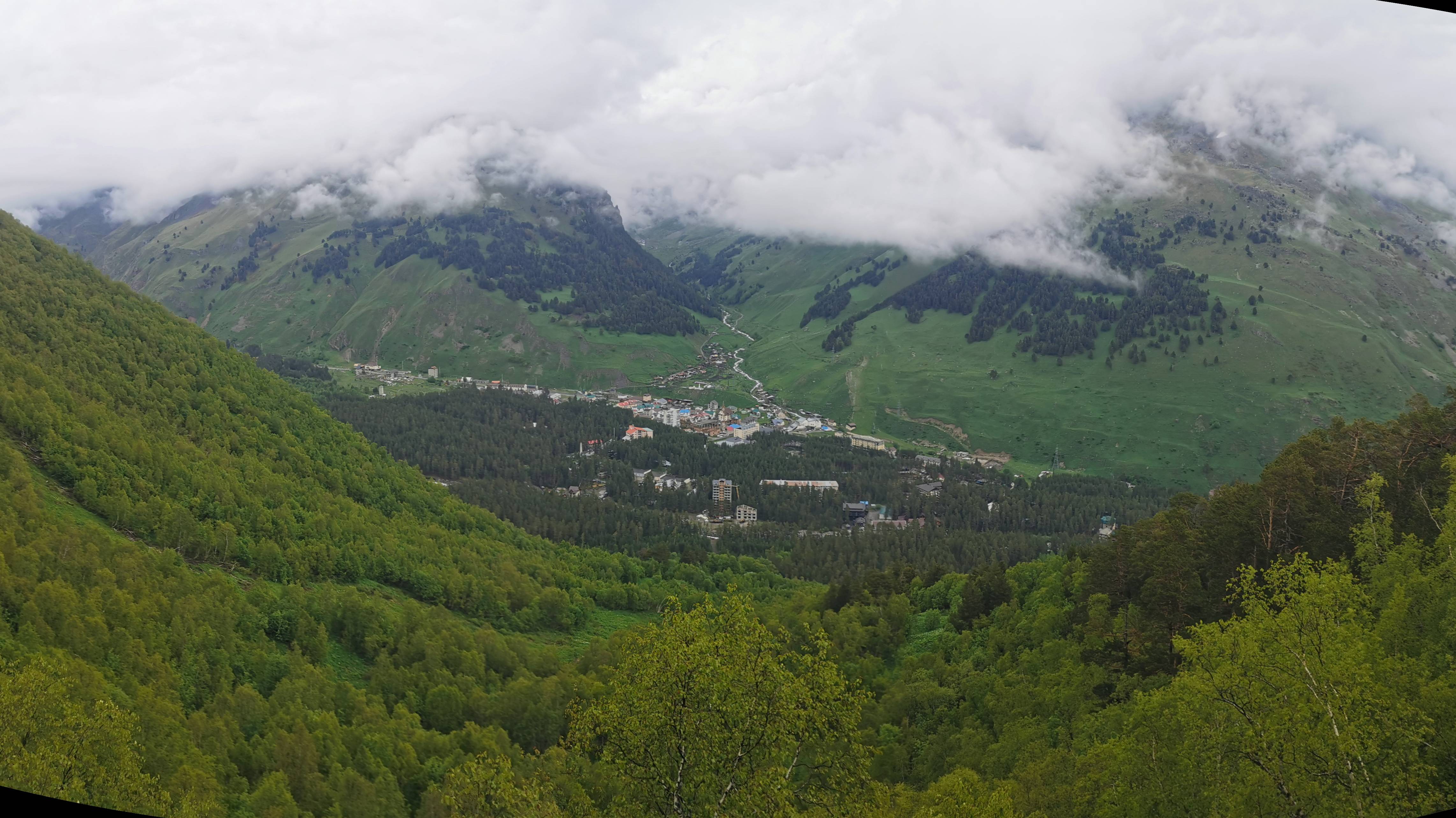 Терскол. Восхождение на Чегет. Адаптация день 1й. смотреть онлайн