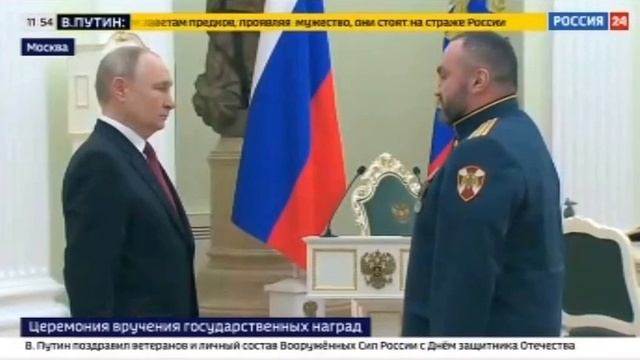 Апти Алаудинов "АХМАТ". Присвоение звания Героя Российской Федерации Марату Тибилову