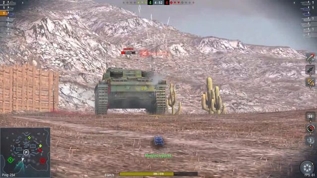 World of Tanks Blitz 4 kills , Rank 1, StuG III Ausf. G смотреть онлайн