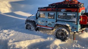 Установка штампованных дисков и аммортизаторов INJORA 90mm #injora #mjx