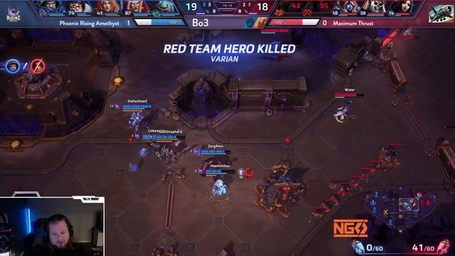 Phoenix Rising Amethyst vs Maximum Thrust | Season 17 | Div C West | Cast | 30 second delay смотреть онлайн