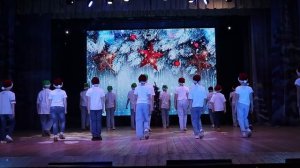 Новогодний флешмоб Снеговички и Снежинки  ТСК Лика