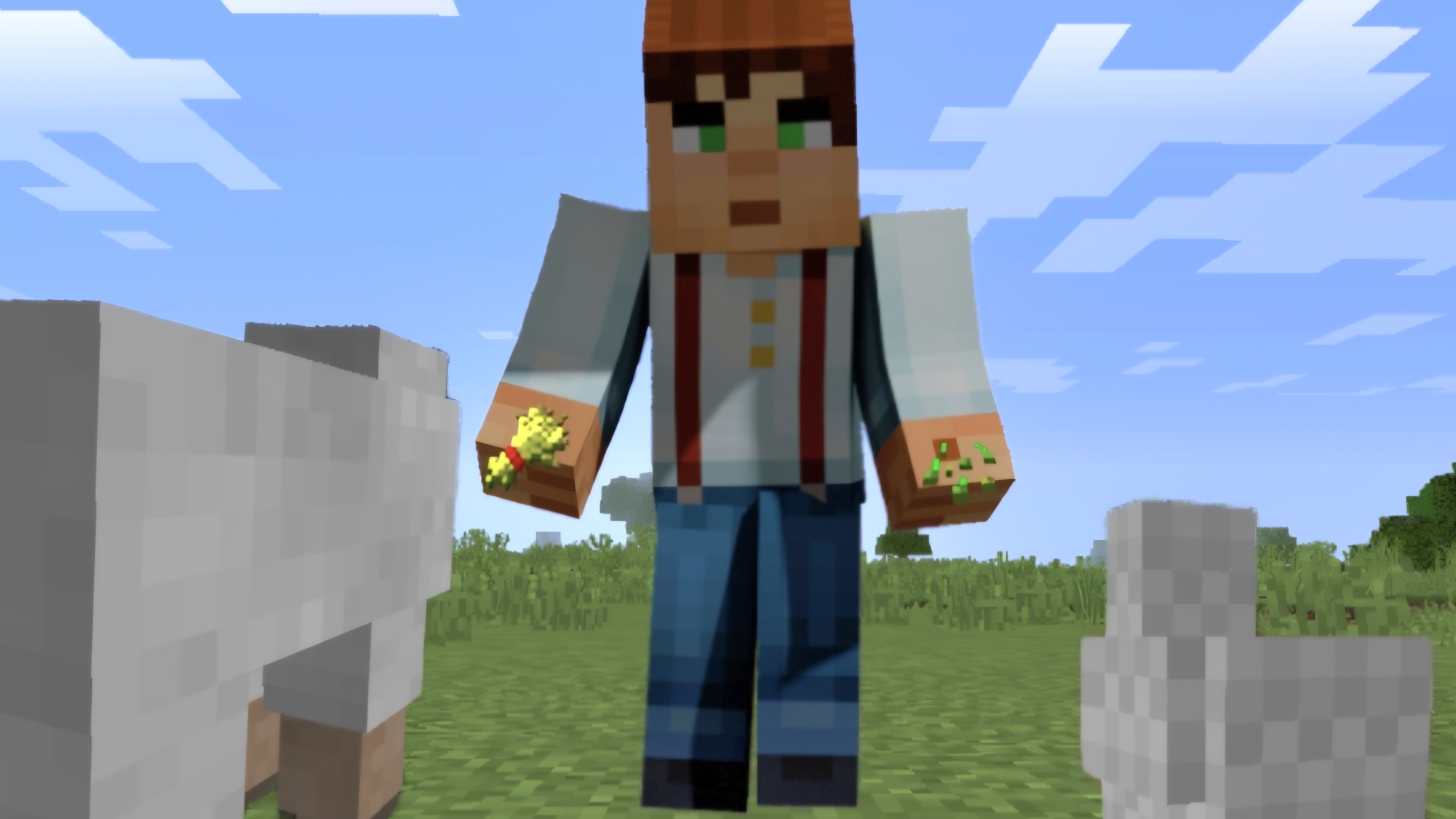 МАЛИК НАШЁЛ ОВЕЦ 🐏 И КУР 🐔 | Minecraft Выживание #9 смотреть онлайн