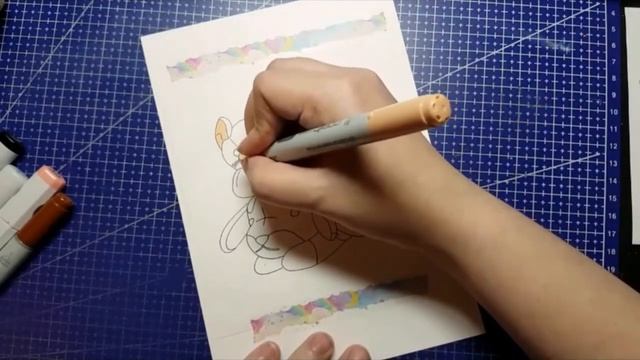 February Copic Colors, Vintage Beanie Babies, and a Face Reveal! смотреть онлайн