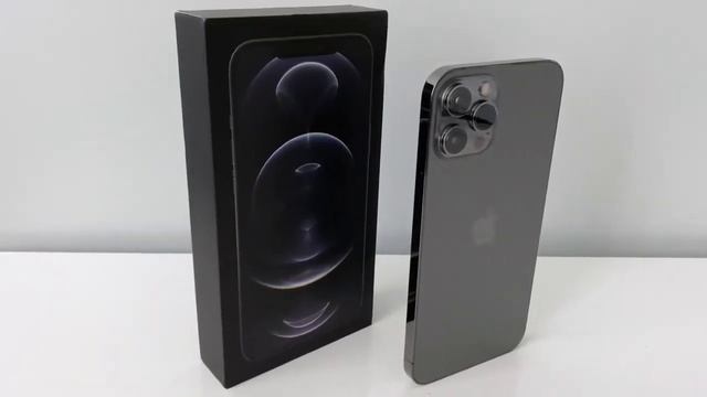 iPhone 12 Pro Max Unboxing Graphite + Pacific Blue Comparison смотреть онлайн