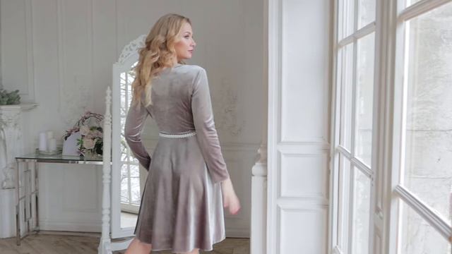 Платье "Серебряная луна"