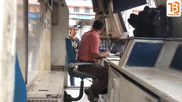 Mumbai local train driver masti