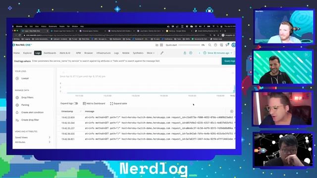 Sending Logs From Heroku to New Relic