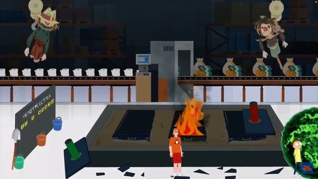 Рик и Морти спасают а4. Стартунс. Реакция смотреть онлайн