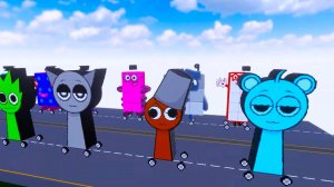 Челлендж! Машинки спрунки против шредера в Teardown