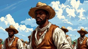 На полях зреет хлопок.