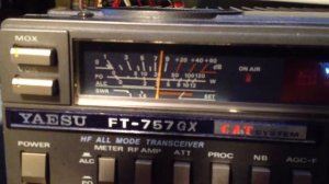 yaesu ft-757gx on air test 40meters