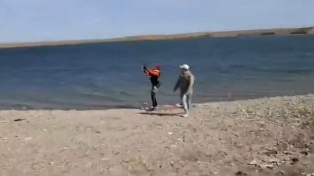 Кайтиг КайтКлубЖезказган учимся прыжкам! смотреть онлайн