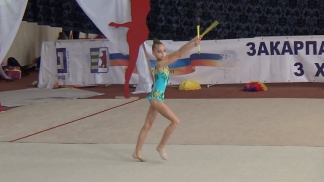 Любас Арина 2004 булави «Кубок Закарпаття-2016» 21-22.05.2016" смотреть онлайн