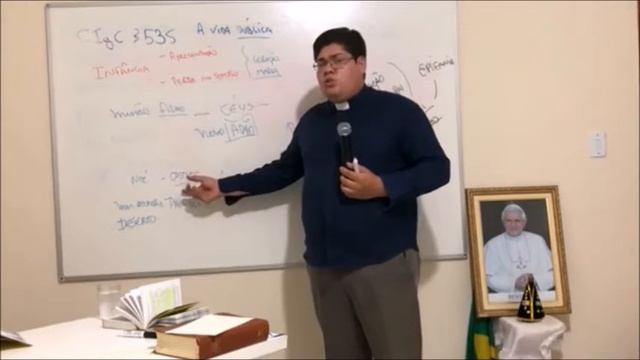 14 - Escola de Maria: Os mistérios da vida de Cristo (§512 ao §542) 08/03/21 смотреть онлайн