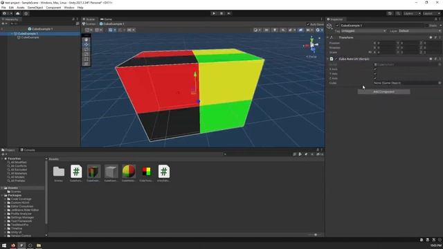 Повторение текстуры при растягивании объекта в Unity / Texture repetition on Unity object stretchin