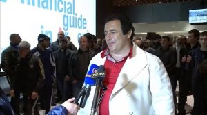 GAGIK TSARUKYAN MET THE ARMENIAN WRESTLING TEAM