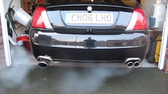 MG ZT 260 V8 Xpowers Vs Cobra Sport Exhausts