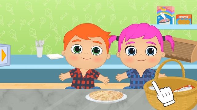 BABY ALEX AND LILY 💥 How to Make Pancakes as Snack | Recipes for Kids смотреть онлайн