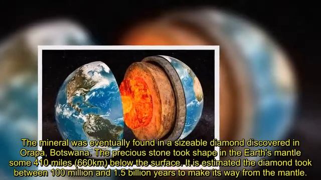 Scientists baffled at 'surprise discovery' of new mineral inside of deep Earth diamond смотреть онлайн