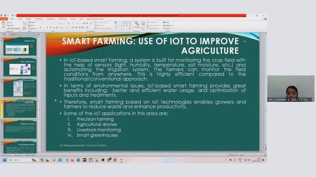 Nielit O level M4-R5 || Benefits Of IOT || Class 3 MS Academy