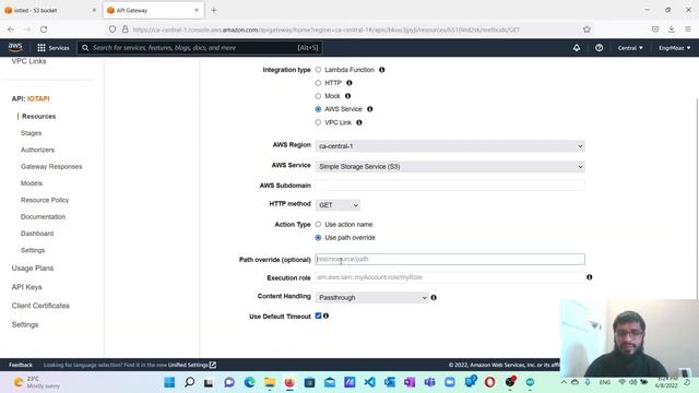 AWS IOT LED