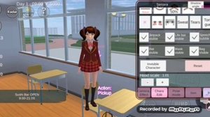 Подралась с учительницей в School Gerl Simulator Sakura.