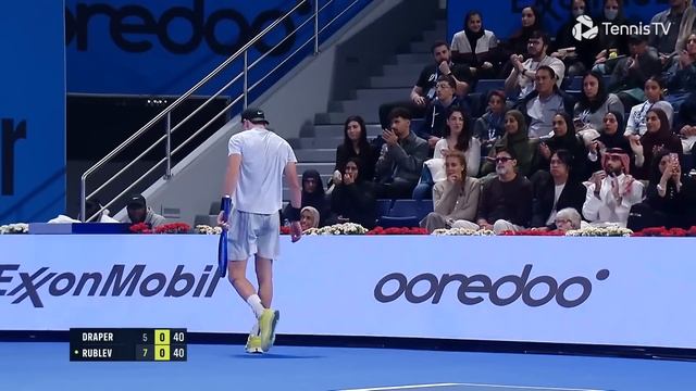 Andrey Rublev vs Jack Draper For The Doha Title | Doha 2025 Final Highlights