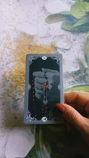 Предостережение карта 36 "КРЕСТ"/Учимся читать ОРАКУЛ ЛЕНОРМАН смотреть онлайн