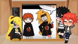 ~ 🍡🍥 реакция на шипы Тоби дейдары и Сасори 14/15 часть 🍡🍥~ (потом начнётся 2 сезон реакций)