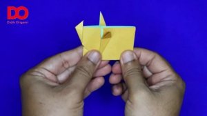 How to make origami dinosaur triceratops tutorial | Jurassic Park