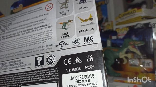 nuevas figuras del Kosmoceratops , Miragaia y Moros intrepidus Jurassic world dominion смотреть онлайн