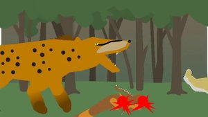 andrewsarchus vs smilodon