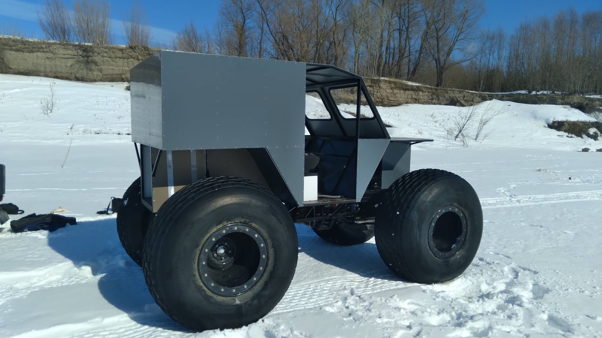 Болотоход на трэколах двигатель лифан смотреть онлайн