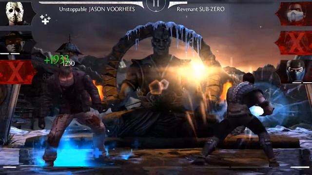 HARDCORE Battle86 SHAO KAHNS TOWER without ANY TALENT POINTS!!! MKX Mobile 1.13