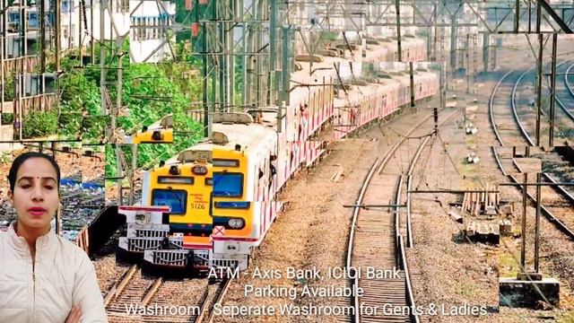 Chakradharpur Railway Station Jharkhand - Platform Trains Passing Through ATM Parking Washroo