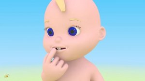 Учим части тела  Учимся с Масиком  лицо  Развивающий мультфильм от 12 до 36 месяцев