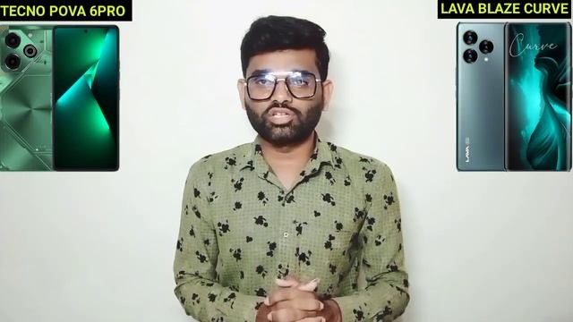 tecno pova 6 pro 5g vs lava blaze curved 5g full comparison | tecno vs lava смотреть онлайн