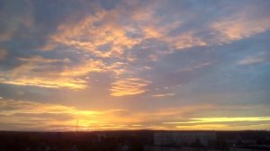 Посмотри какое небо за окном.