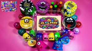 Смесь крутых лизунов, слайм асмр