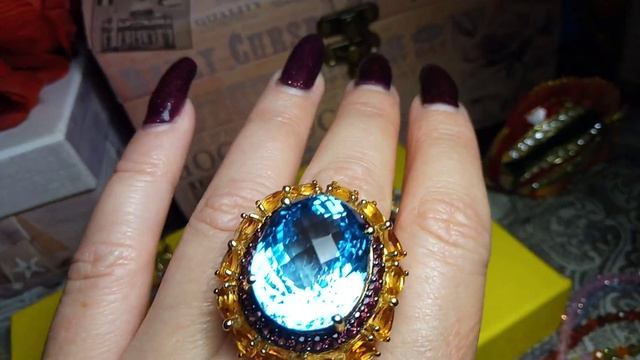 ЛЮКС И ШОК 😲 👑 🔥 ДИЗАЙНЕРСКИЕ КОЛЬЦА И ШИКАРНЫЙ ПОДВЕС, ТОПАЗЫ В РОСКОШНОЙ ОПРАВЕ, ГОХРАН ОТДЫХАЕТ смотреть онлайн