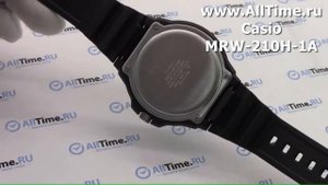 Обзор. Мужские наручные часы Casio MRW-210H-1A
