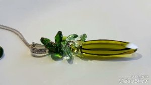 #Колье "Пинея" с элементами Сваровски. #Necklace "Pinea" with Swarovski elements.