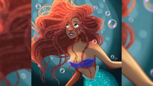 The little mermaid 2023 comic Art смотреть онлайн