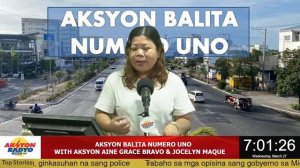 Aksyon Balita Numero Uno | March 27, 2024