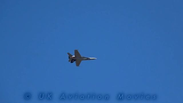Superb Spanish EF-18 Hornet Display - RIAT 2022 RAF Fairford смотреть онлайн