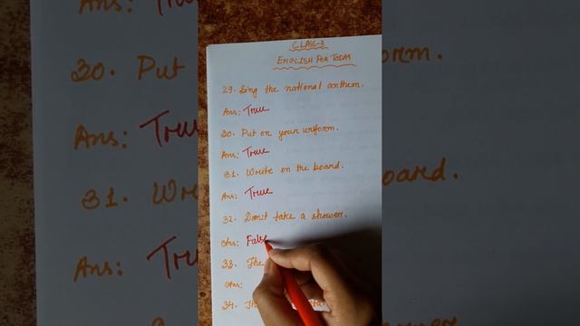 ENGLISH FOR TODAY || CLASS 3 (TRUE/FALSE) смотреть онлайн