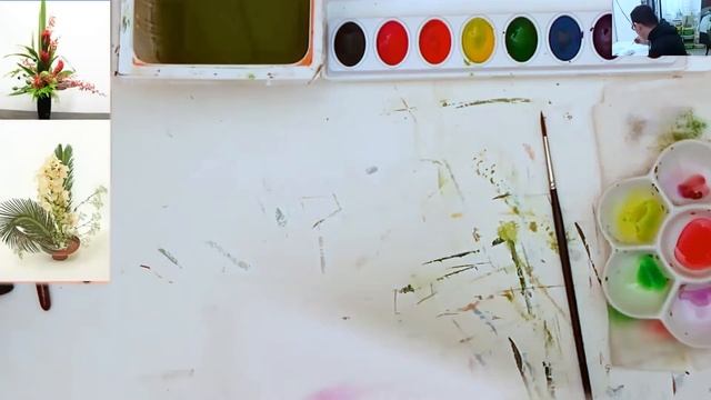 Easy Watercolor Flowers, Hummingbirds, Butterflies, and Tiger for Beginners and Kids Art Tutorial