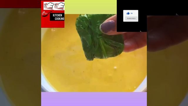 Stuffed palak paneer pakora cheese spinach pakora recipe kitchencooking7695 kitchen cooking