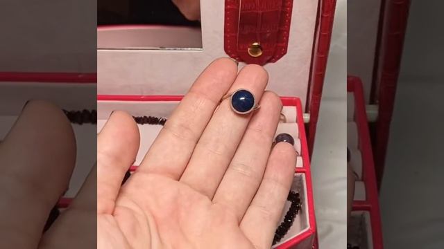 Кольца серебряные с натуральными камнями (6)